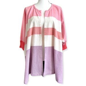 Roffe Accessories Cotton Kimono Topper
